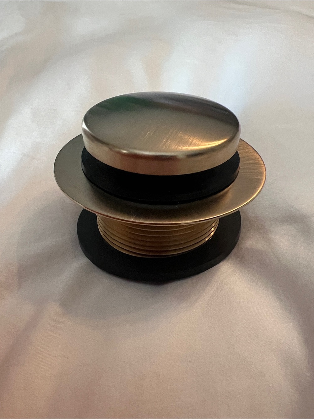 DELTA Champagne bronze Pop-Up tub Drain Stopper - NEW